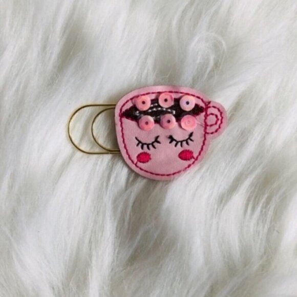 Paperclips Set of 4 Bows, Coffee Mug, Rainbow. - Picture 3 of 8